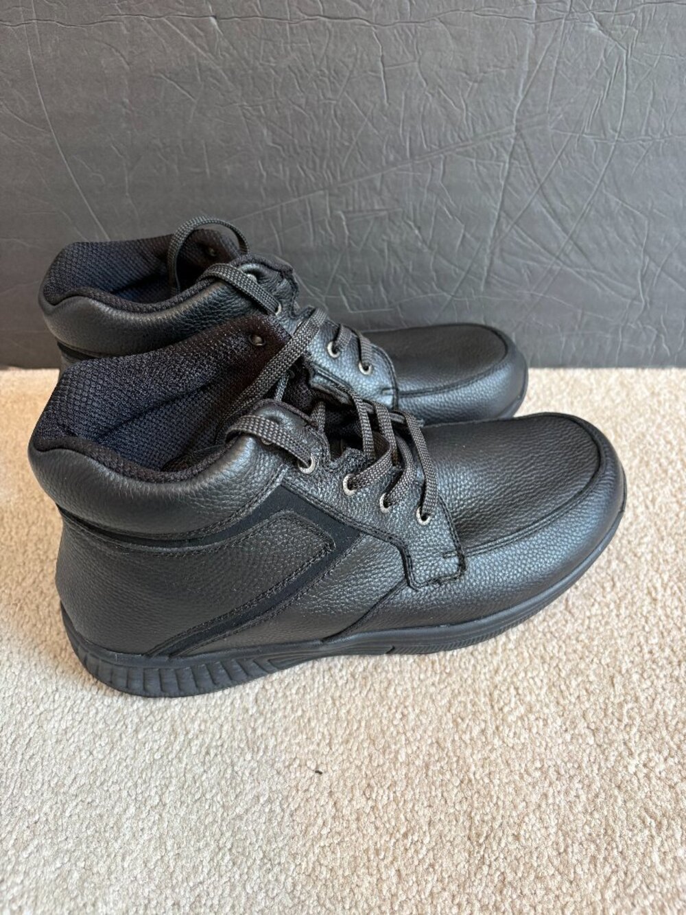Orthofeet Highline 481 Orthopedic Comfort Mid Boots Men's Size 11.5 2E Black